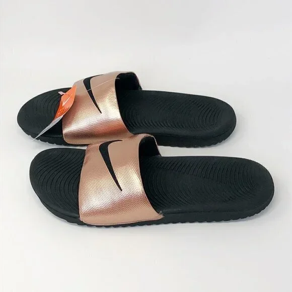 Nike Women's Kawa Slide Bronze, Size 11 - Picture 4 of 8